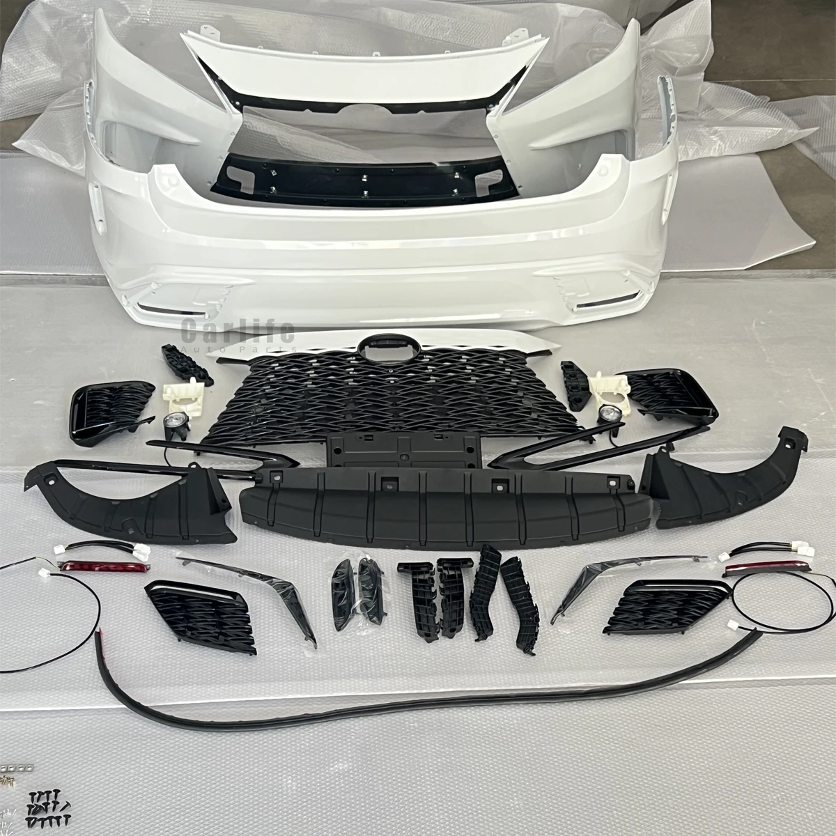 

Applicable for Lexus RX 2009-2015 Change to 2022 Style Bumpers Bodykit.