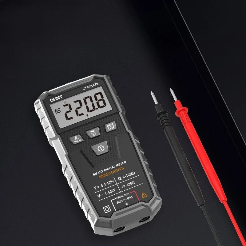 

Multimeter Digital High-precision Automatic Small Portable Multi-function Intelligent Anti-burn High-precision
