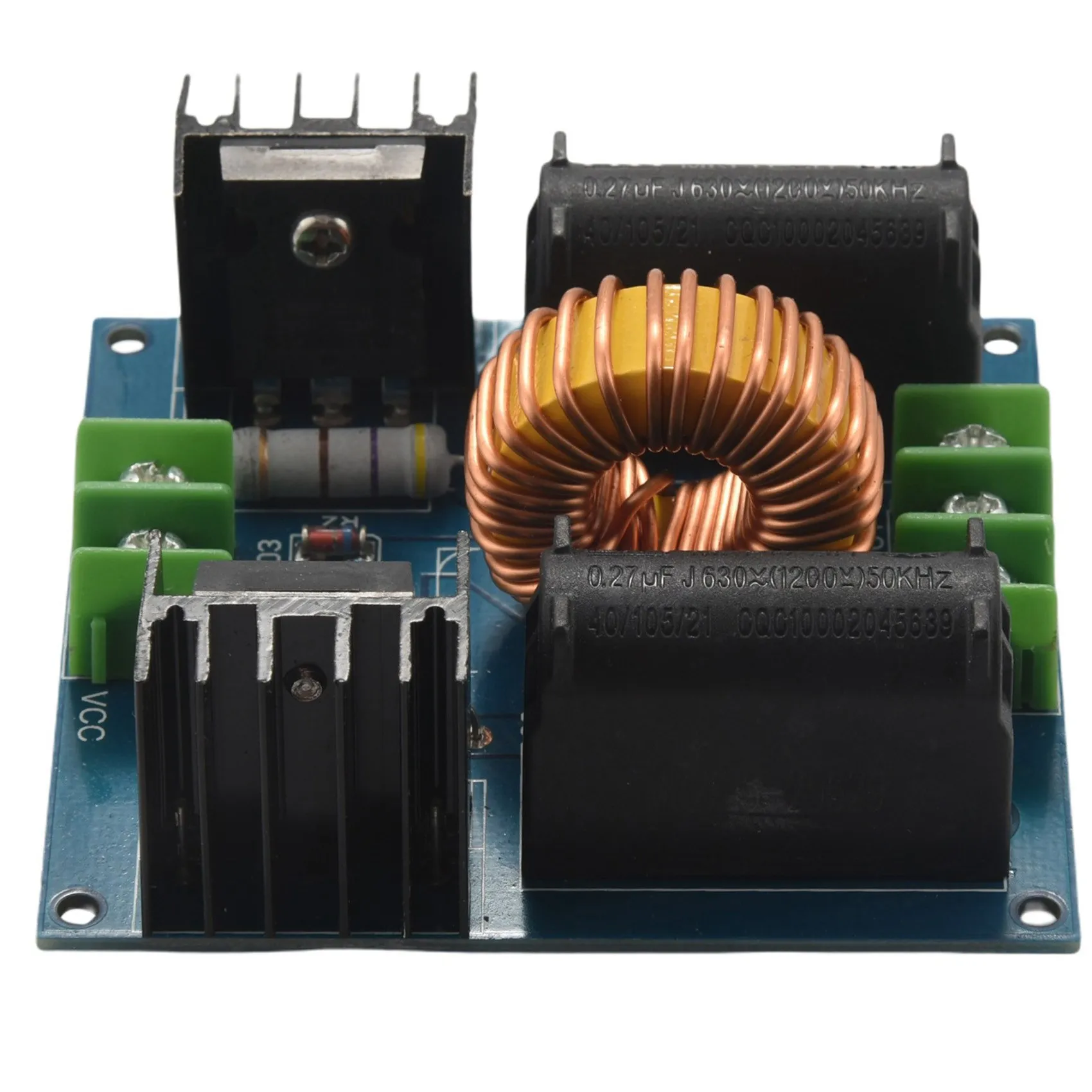 ZVS Indução Aquecimento Circuito, Alimentação Board Driver, Interruptor Tensão Zero, DC 12-30V