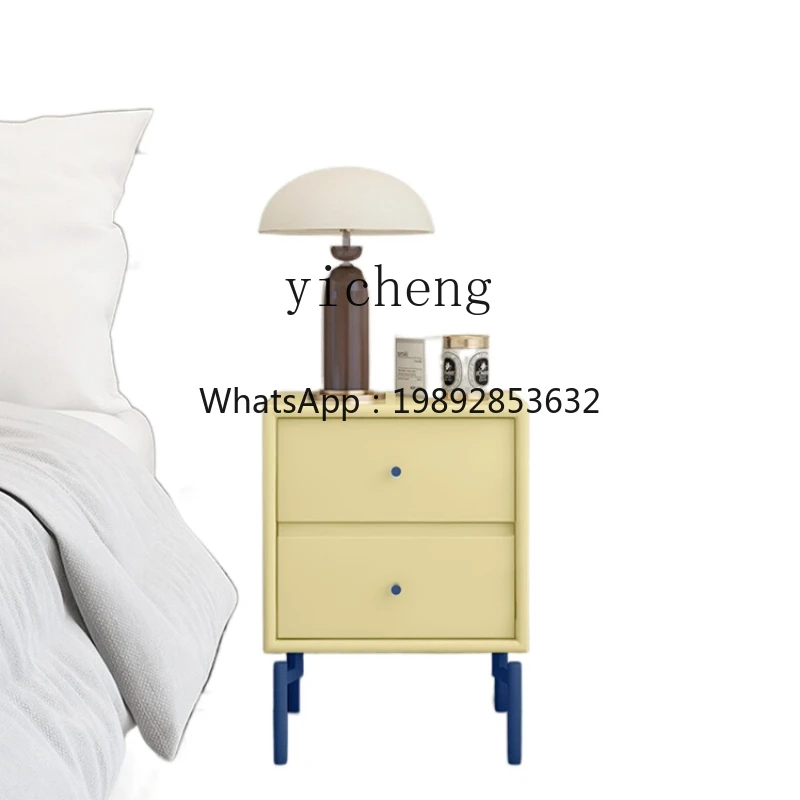 ZZXL Bedside Table Bedside Cabinet Locker Simple Children Bedside Cabinet Storage Bedroom Cabinet