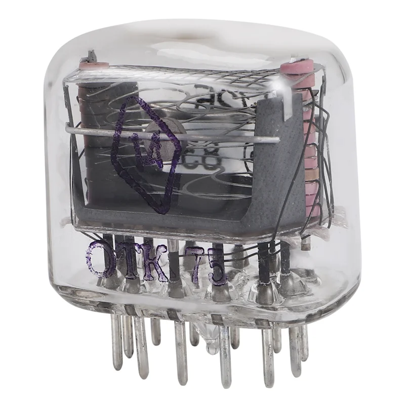 1Pcs New IN-12 IN12 Glow Tube For Glow Clock Nixie Digital LED Clock With Decimal Point