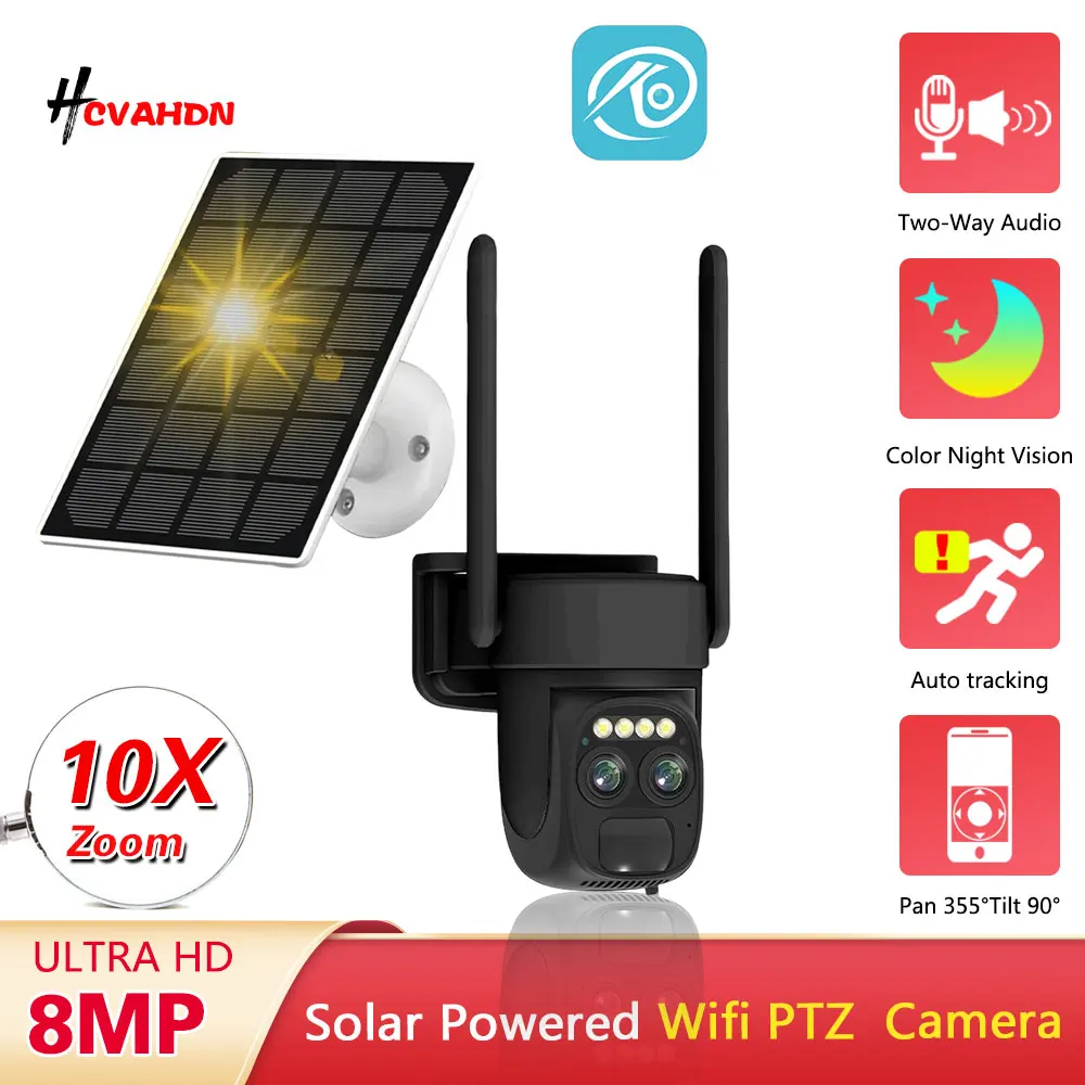 10X Zoom 4K 8MP Dua… - image