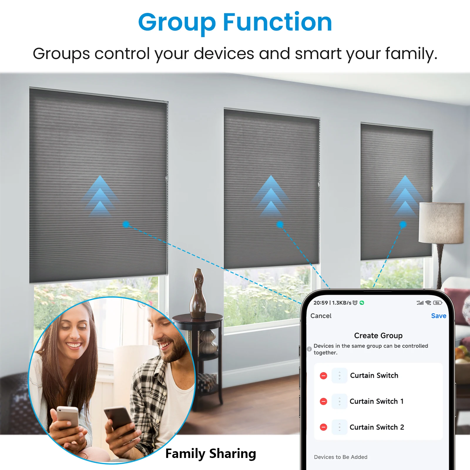 Tuya Smart Life EU WiFi Rollladen-Schalter für Motorisierte Jalousien mit Fernbedienung Google Home Alexa Echo Smart Home – Detail 9