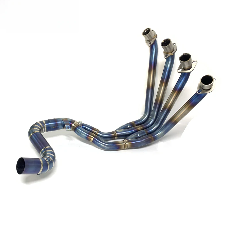 

Hot selling Titanium Alloy for CBR650R CB650R CBR650F CB650F Motorcycle Parts High Quality Exhaust Front Pipe
