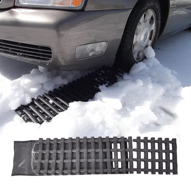 Car Anti-Subsidence Plate Anti-Skid Chains Winter Tyre Wheel Self Rescue Anti Skiding Plate Muddy Sand Traction Assistance