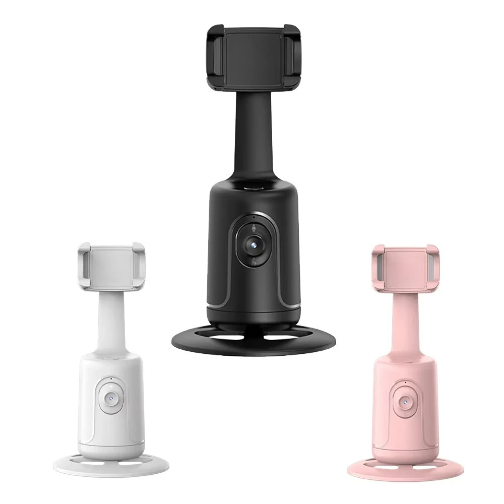 360 P01 Universal Mobile Phone Ai Automatic Face Tracking Camera Smart Selfie Stick Mobile Selfie Real Time Face Tracking Tripod
