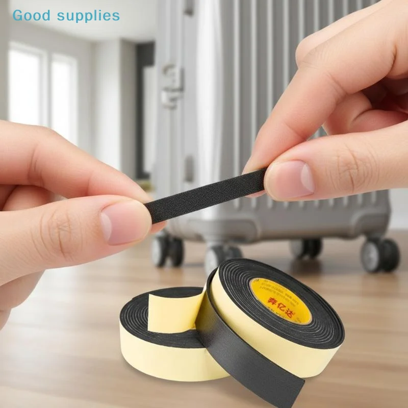 Luggage Wheel Silent Sticker Anti Collision Noise Reduction Protective Patch for Trolley Luggage Daily Travel Business Trip Use