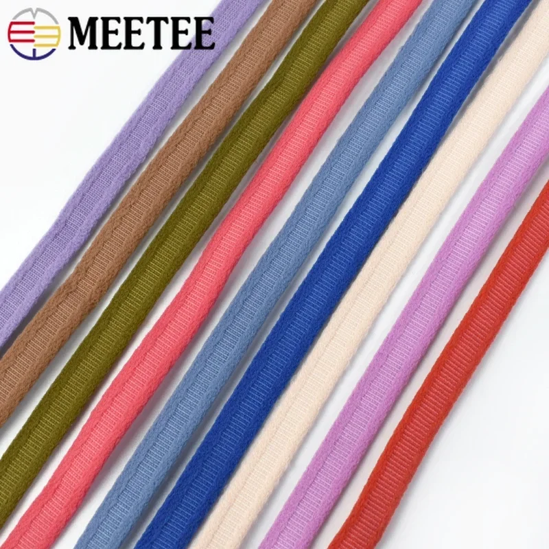 5/10Meters Meetee 10mm Colorful Nylon Underwire Bra Elastic Band Channeling Bras Ribbon for DIY Handmade Sewing Ring Accessorie