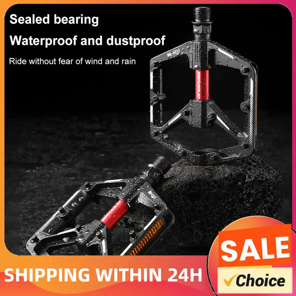 

Ультралегкие велосипедные педали с двойным подшипником DU, алюминиевые платформенные педали для велосипеда, противоскользящие безопасные педали для велоспорта, аксессуары для велосипедов