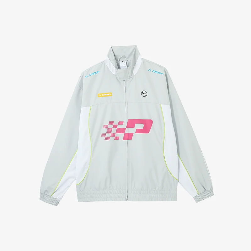 Puma Authentic New Men's Women's American Retro Embroidery Print Casual Jacket 631081-80