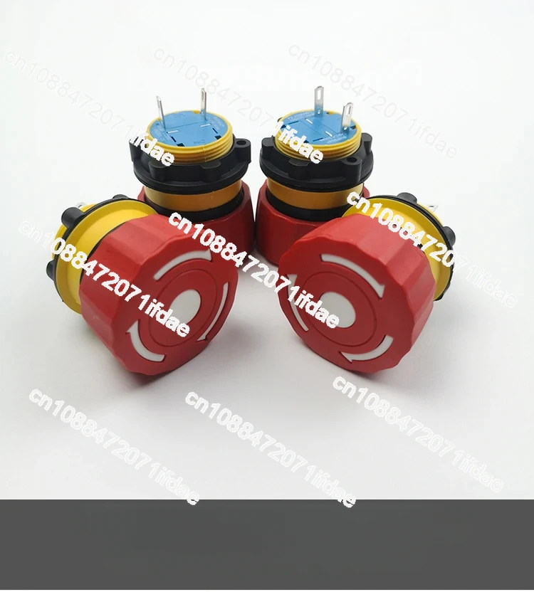 Pump Truck Remote Control Emergency Stop Button Haixi HBC  LAS1-A22Y Emergency Stop Switch Knob