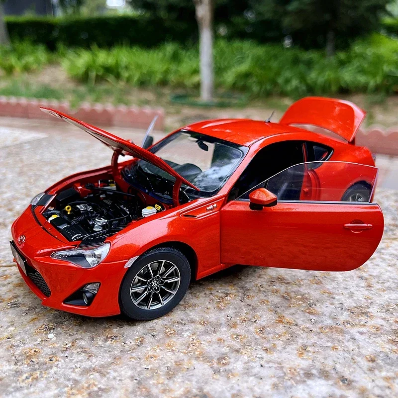 1:18 Scale FOR TOYOTA GT86 GT Alloy Car Model Collection Ornament Souvenir Die Casting Toys