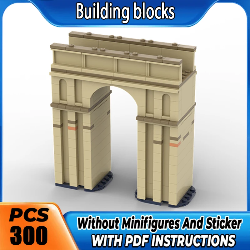 MOC Premium Building Blocks Magic Castle Stone Bridge Model DIY Assemble Bricks High Precision Collectible Toy Holiday Xmas Gift