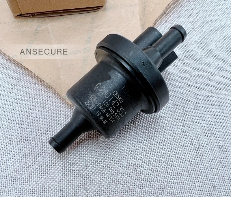 

Vent Solenoid Valve For VW Beetle Golf Jetta Phaeton Polo Sharan Passat Audi A1 A3 A4 B6 B7 TT A8 D3 Skoda Fabia Seat 1C0906517A