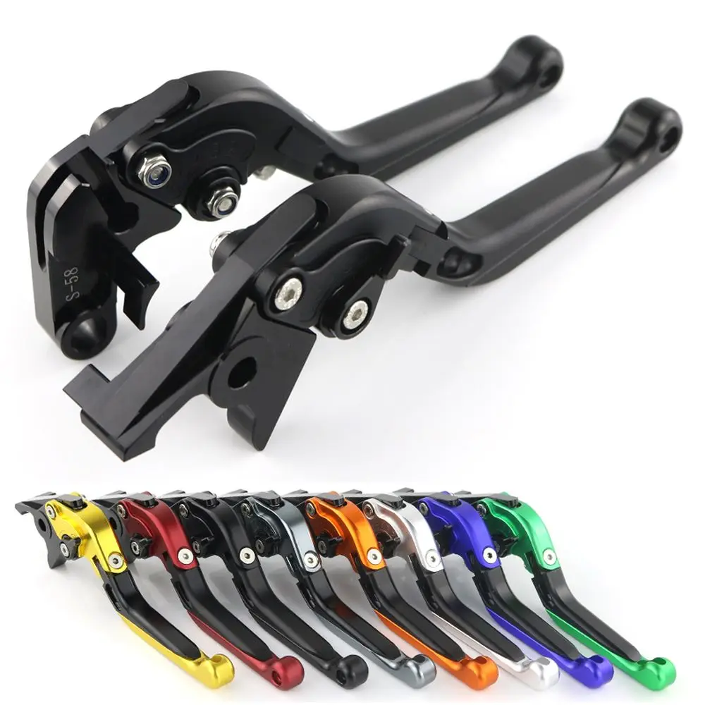 For KAWASAKI ZX9R 1998-1999 ZXR400 All Years Motorcycle Brake Levers CNC Adjustable Foldable Extendable Brake Clutch Lever