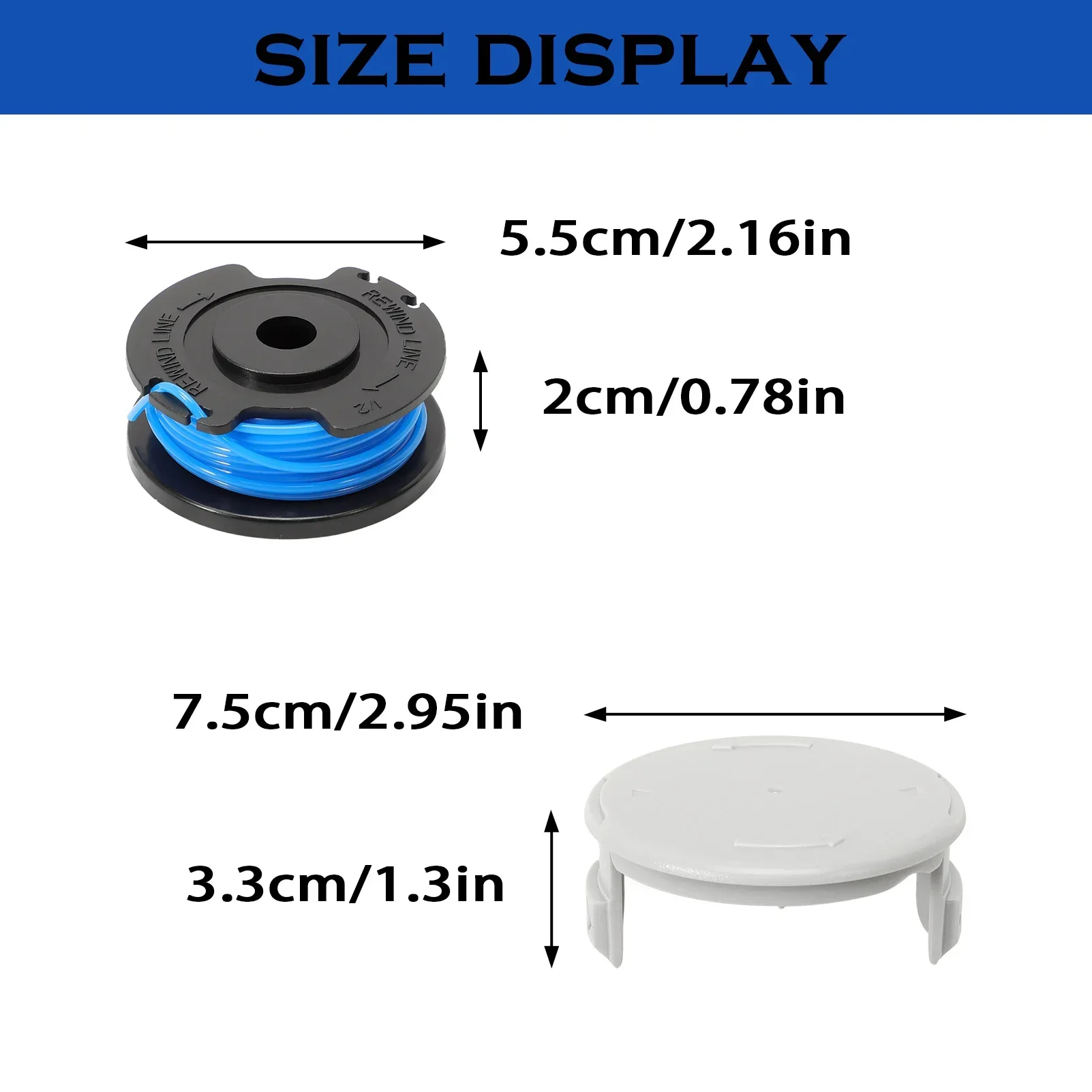 6 قطع من مكبات الخط ستريمر تحل محل أجزاء وصلت لملفات الخط Karcher LTR 18-30 14443120 #5