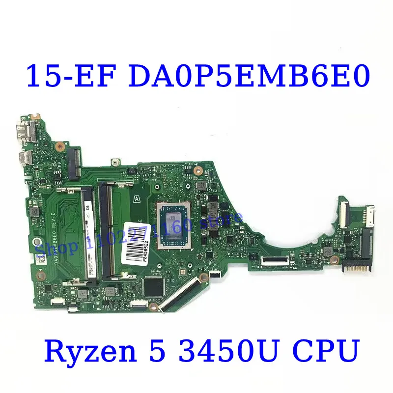 L78722-601 для HP 15-EF с 300U/R3 3200U/R5 3450U/R5 3500U CPU DA0P5EMB6E0 материнская плата для ноутбука 100% полностью протестирована хорошо