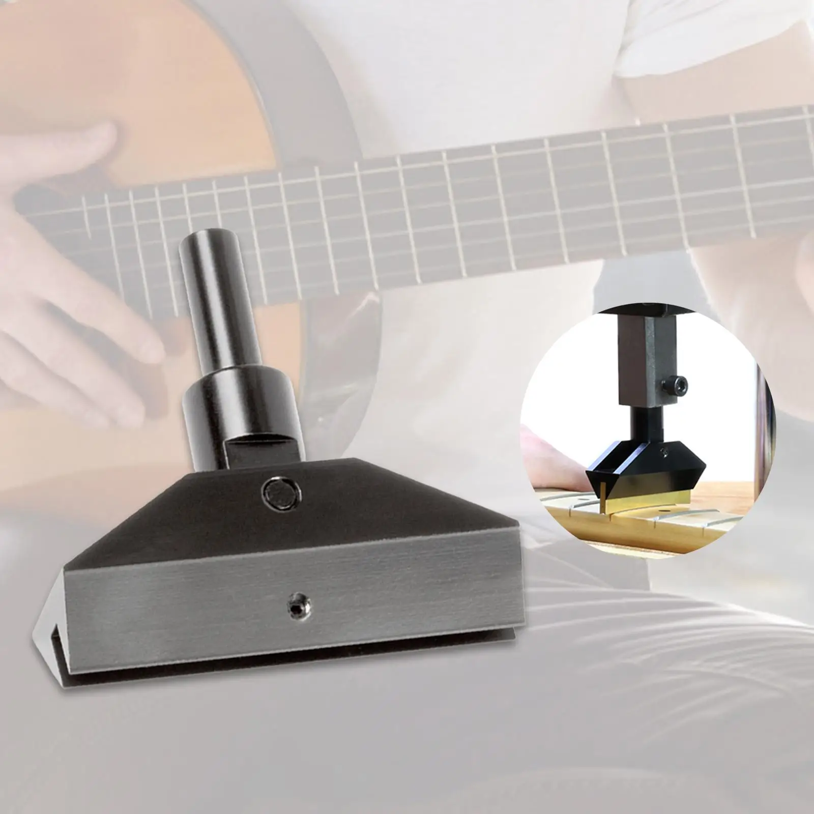 

Fretboard Press Pressure Fret Insert Lightweight Maintenance Multifunction DIY