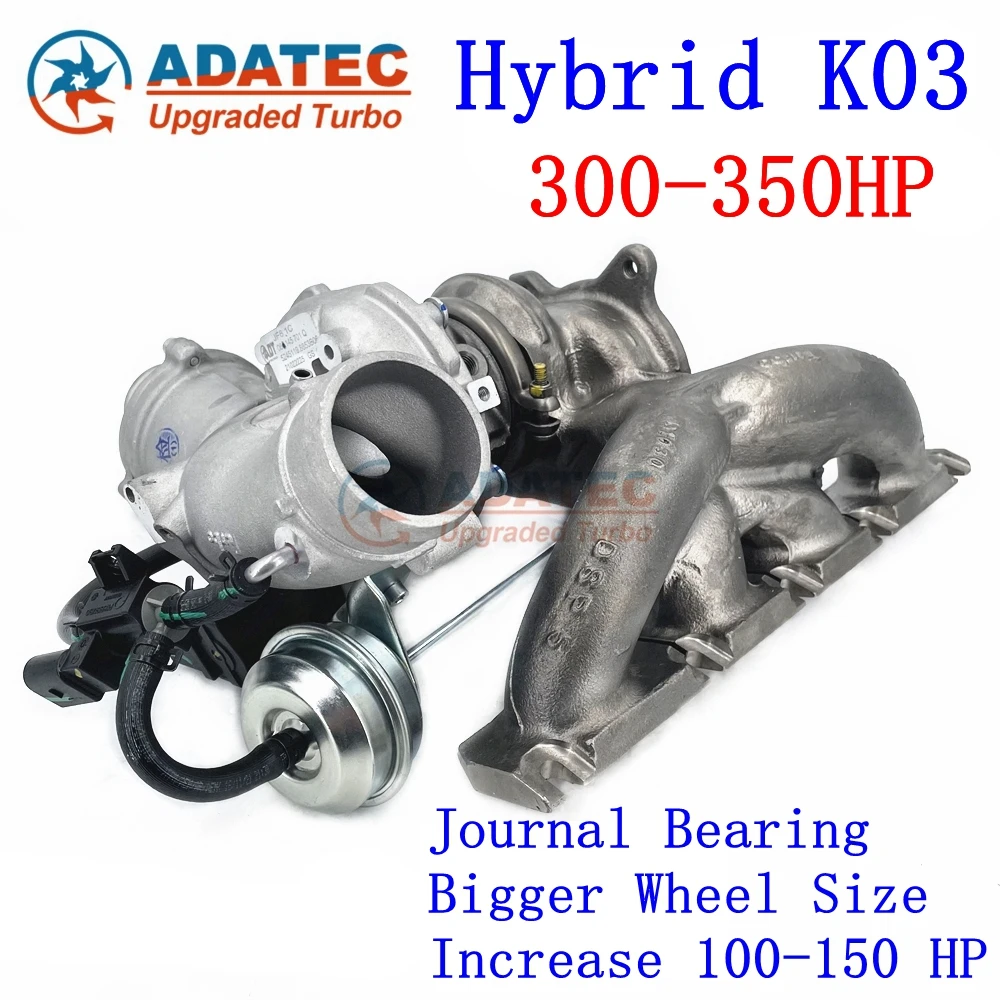 

Upgrade K03 300-350HP 53039700291 Turbo JH5 53039880291 06H145702S Turbine for Audi A4 2.0 TFSI (B8) 132 Kw - 180 HP CDNB 2008