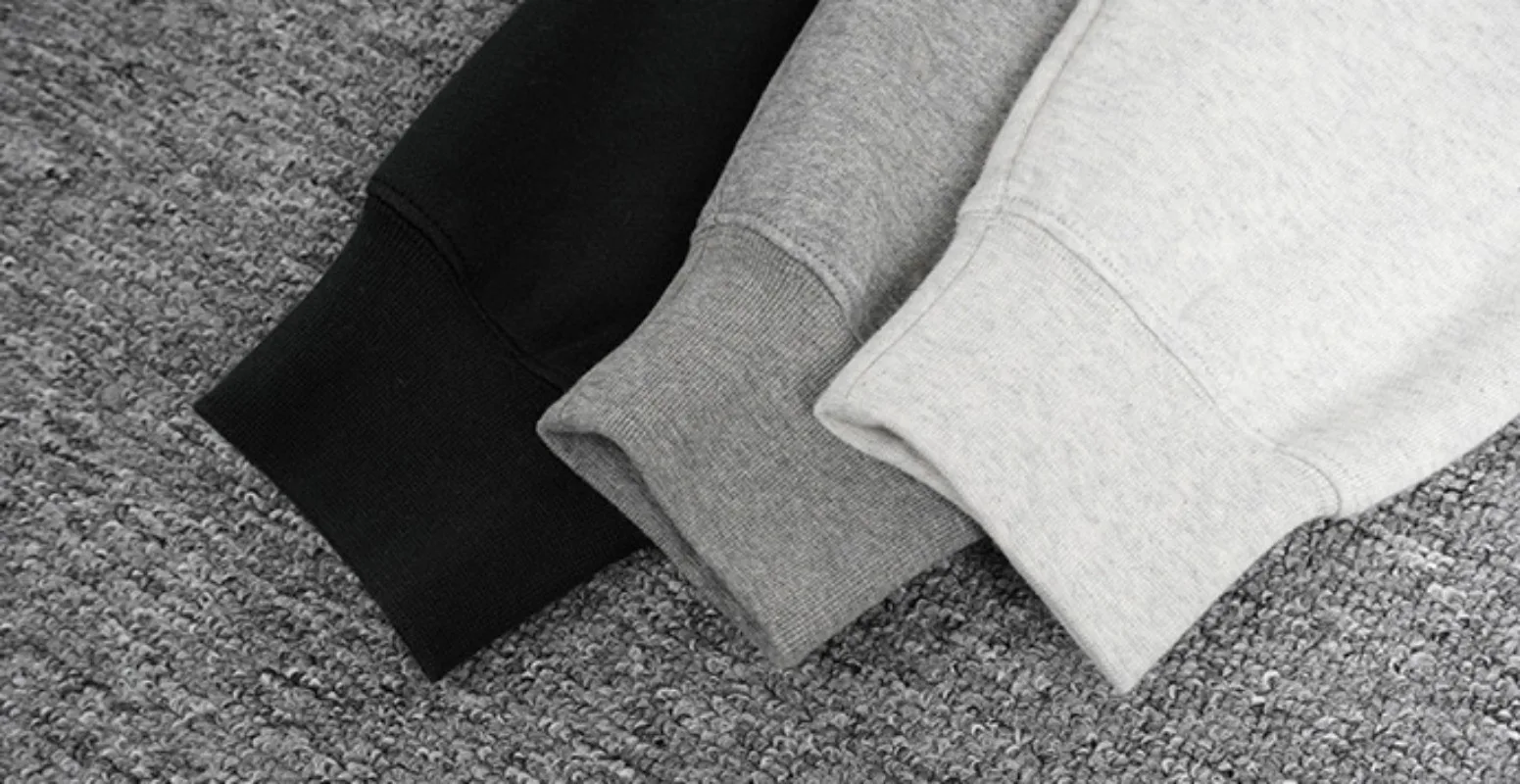 Season 8 Double Line Men's Sweaters Sets Two Rows Flocking Letter Logo Shorts Sets SS22 Oversized Sports Sets