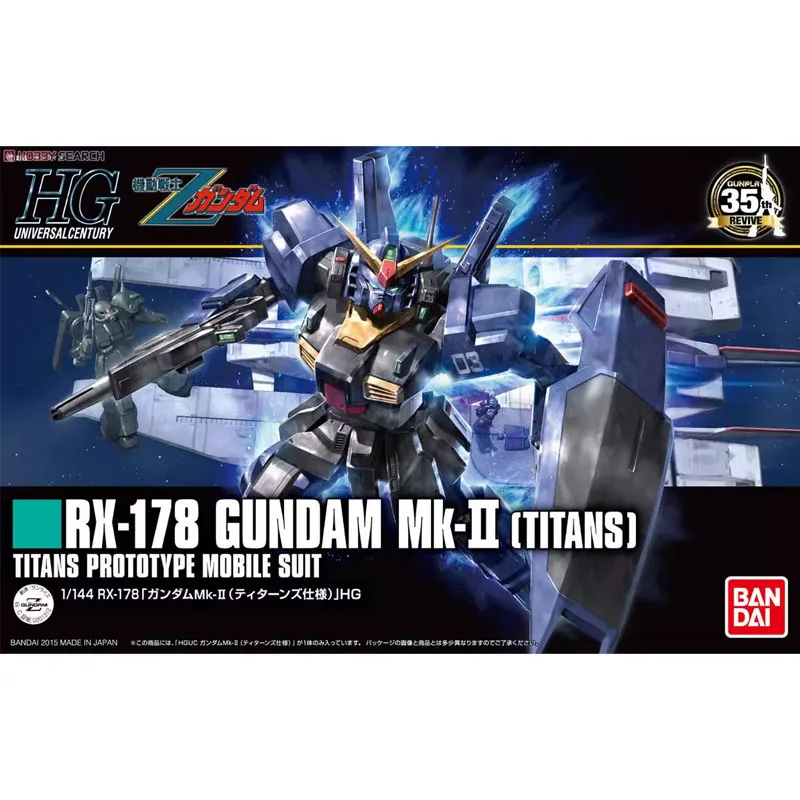 bandai-original-hguc-1-144-anime-rx-178-gundam-mkⅡtitans-assembly-model-kit-action-figure-toys-for-kids-collectible-gift