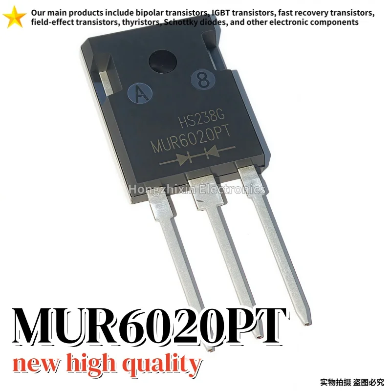 5/10PCS Brand New Quality MUR6020PT MUR6020 TO-247 6020PT 6020 Recovery Diode 60A