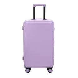 (053) Large-capacity 20-inch trolley suitcase with cup holder for good-looking women