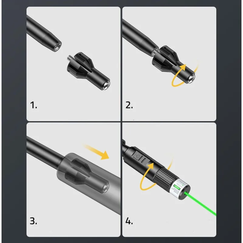 Universal Laser Bore Sight Kit For 0.17 - 0.78 Caliber Laser Collimator With 32+32 Adapters - view 6
