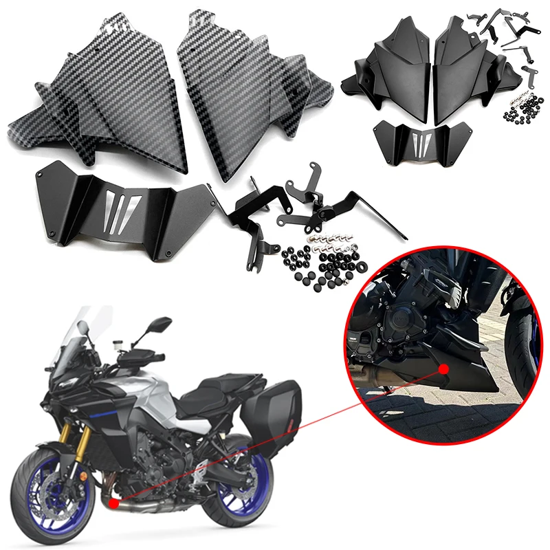 2024 New MT09 SP Motorcycle Engine Lower Spoiler Belly Pan Fairing Mounting Bracket MT 09 For Yamaha Tracer 9/GT FZ-09 2021-2023