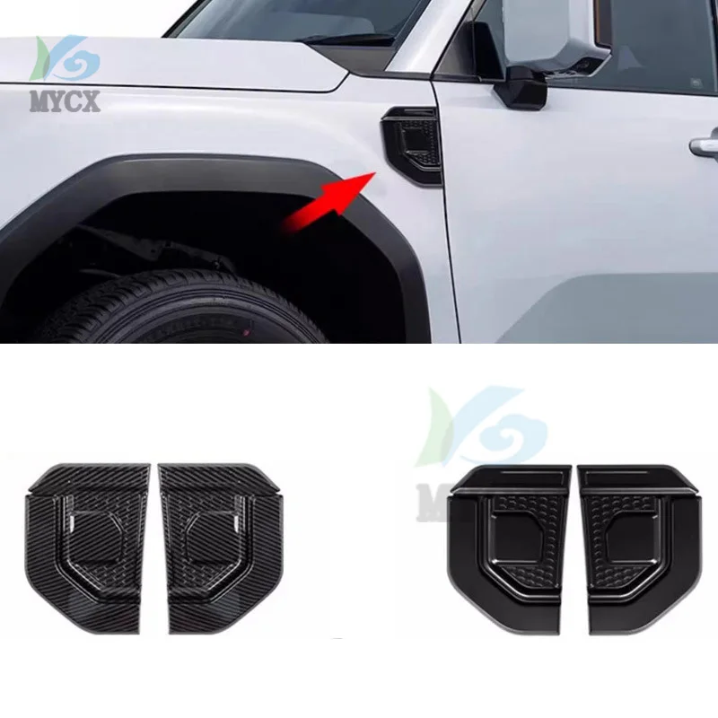 Car Side Fender Cover Trim Decoration Exterior Accessories 1958 First Edition For Toyota Land Cruiser 250 Prado Lc250 2024