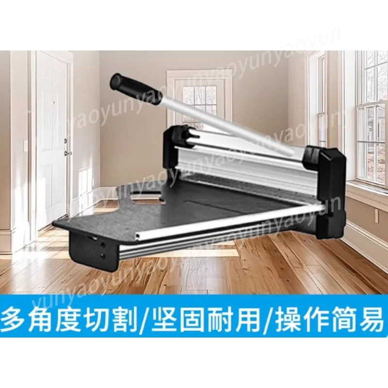

Vinyl Flooring Cutter, Manual Multi-Angle Cutting Tool, Portable Dust Free and Quiet for Easy Installation