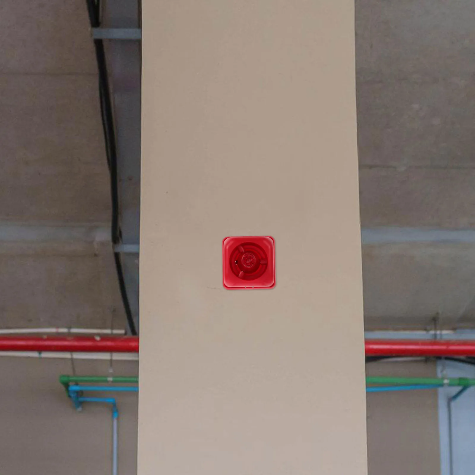 إنذار ضوء الصوت سطوع عالية وامض الأمن صفارة الإنذار الحرائق ستروب القرن لمراقبة سلامة المنزل المدرسة الصناعية #3