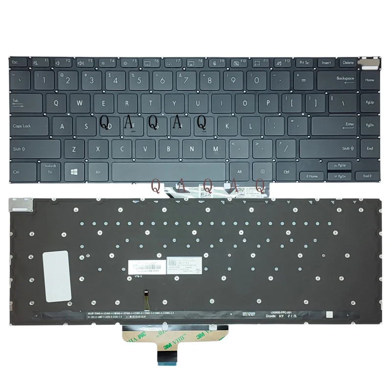 

QA New Laptop keyboard - Keyboard for ASUS Zenbook 14X UX5400 UX5400ZF