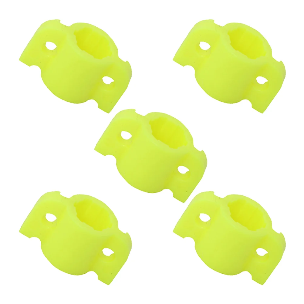 

5 Pcs 8mm Fishing Arrow Slide Slider for and Hunting Sliders Safety Fittings Plastic Archery Equipment