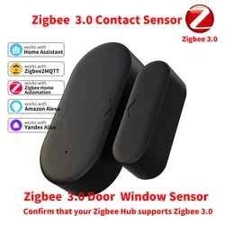 Zigbee 3.0 Contact Sensor Door Sensor Window Sensor Zigbee Hub Required workwith Home Assistant Yandex Alexa ZHA Zigbee2MQTT HA