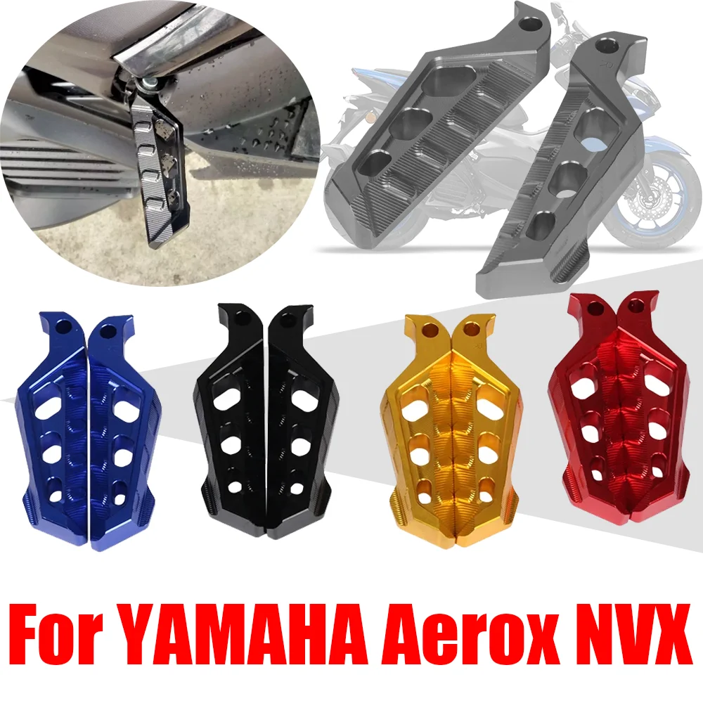 For YAMAHA Aerox 155 NVX 155 125 Aerox155 Aerox125 NVX155 NVX125 Accessories Rear Passanger Foot Pegs Pedals Footrests Footpegs