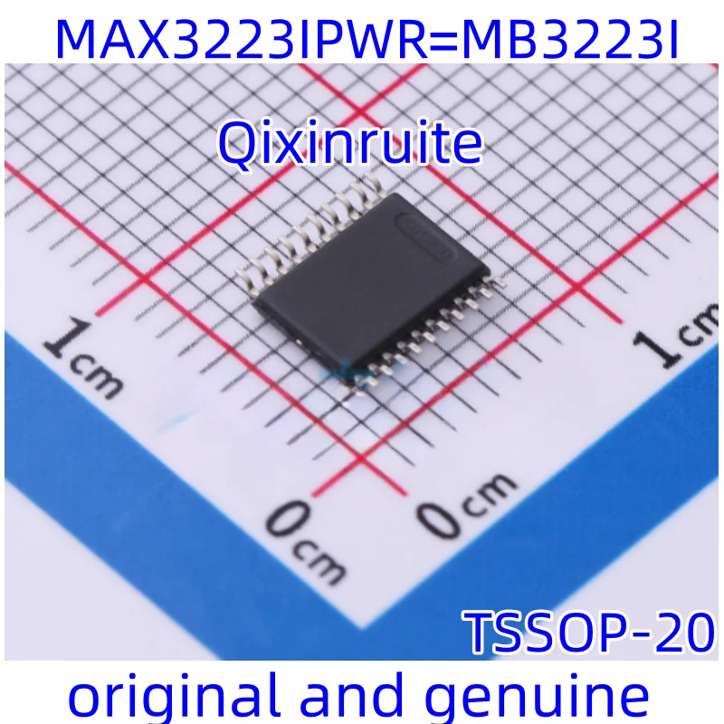 Qixinruite العلامة التجارية الجديدة الأصلية MAX3223IPWR = MB3223I TSSOP-20 جهاز الإرسال والاستقبال RS232 خط سائق رقاقة