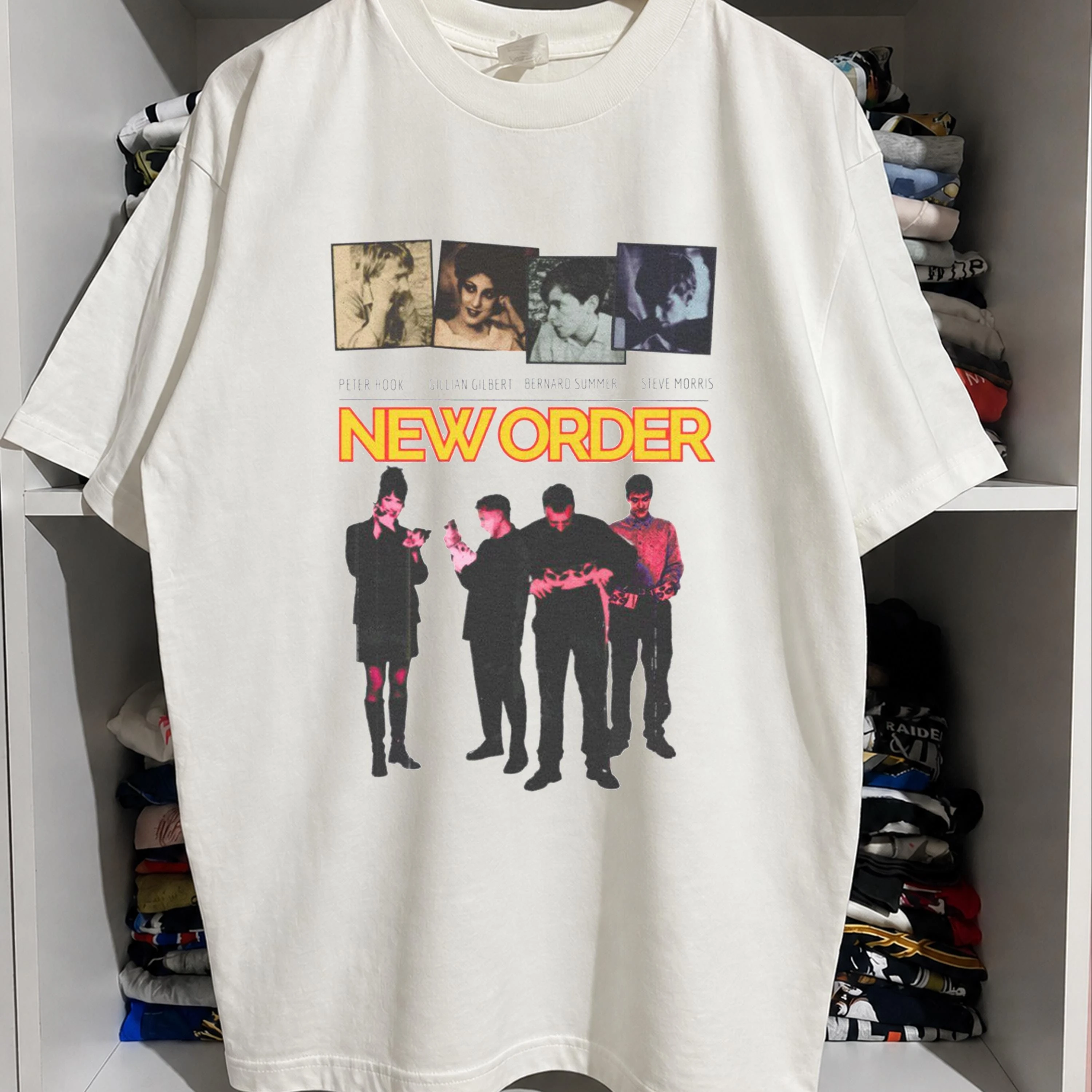New Order Band Shirt – Retro 80s Alternative Rock Graphic T-Shirt, Music Fan Gift