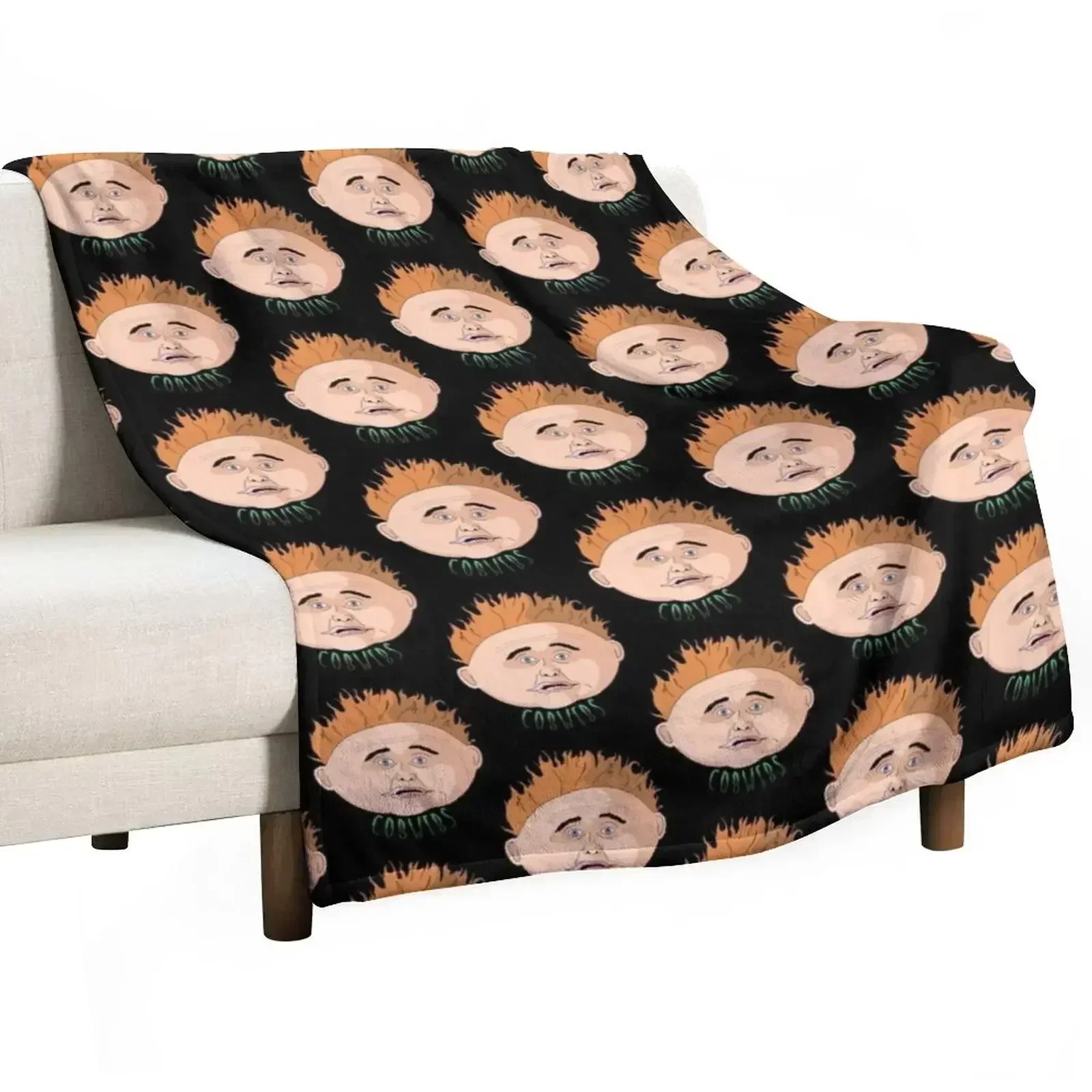 

Drop Dead Fred Throw Blanket Sofa Quilt halloween Blankets