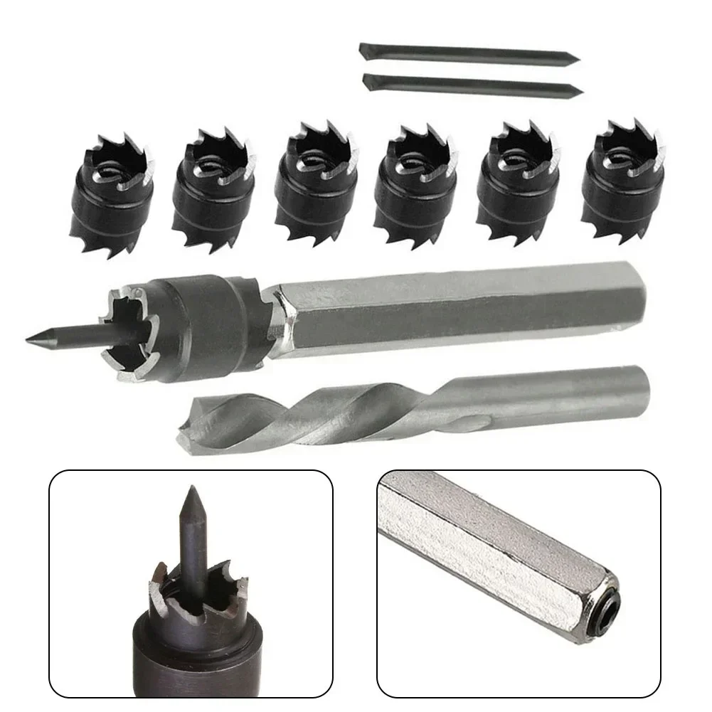 1Set Spot Weld Drill Bit HSS For Effectively Separates Spot Welded Panels Rotary Spot Weld Drill Welding Joint Positioning Tools