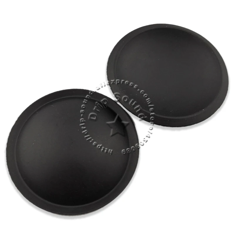 2pcs 40mm/50mm/54mm Speaker Soft Plastic Glue Dome Dust Cap Woofer Cone Cover Bass Repair Parts