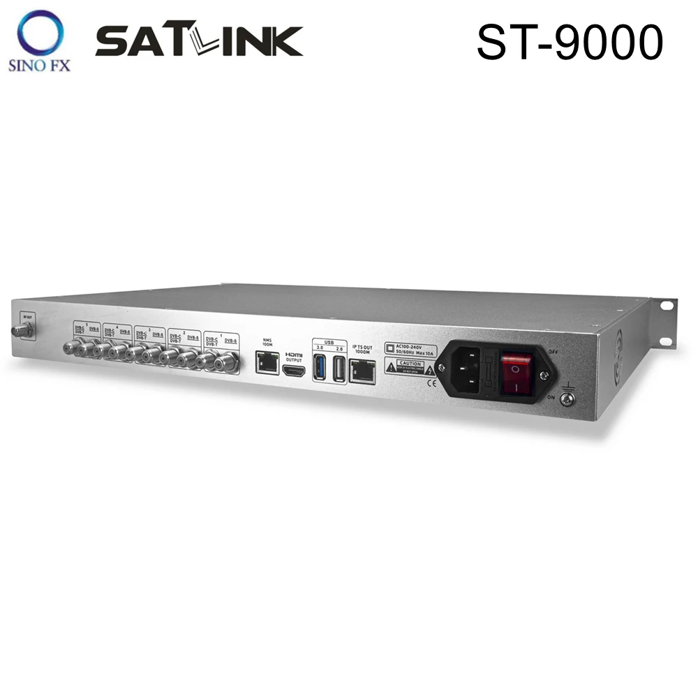 Le convertisseur numérique multifonctionnel de télévision de ST-9000 de Satexhausprend en charge 5 canaux de la mise à jour d'entrée de signal de ST-8630