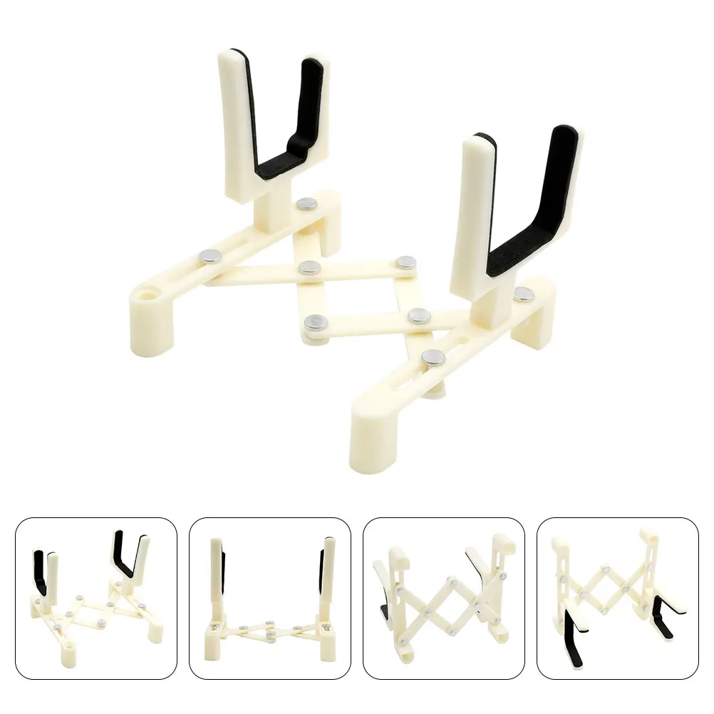 

Premium Foldable Violin Stand Black Metal Portable Sturdy Durable Easy Install Display Rack Floor Holder Bracket Storage Support