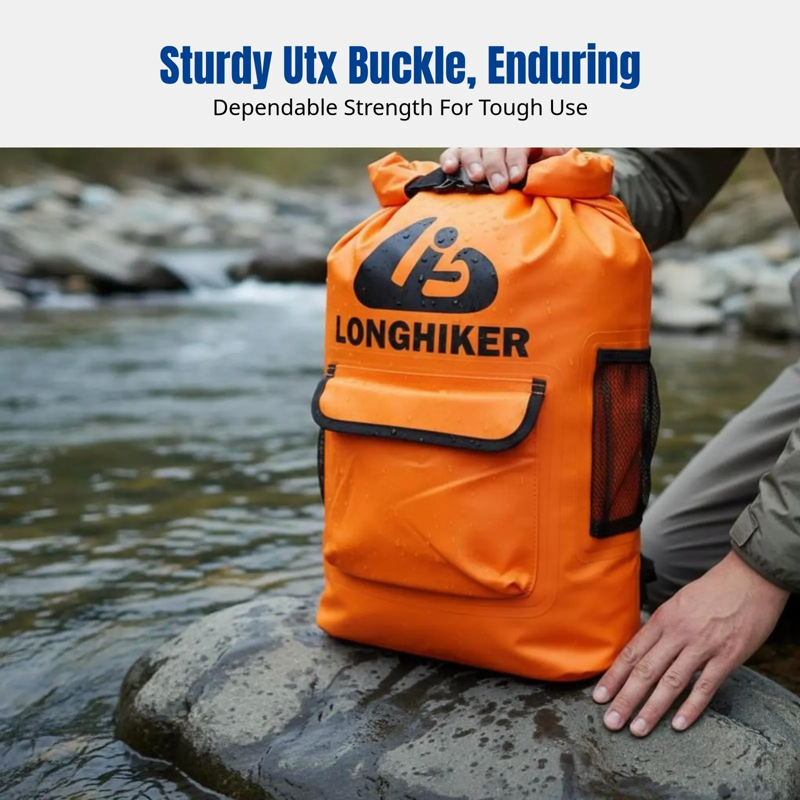 

Водонепроницаемый сухой рюкзак для активного отдыха, плавания, треккинга по ручьям, сплавов, снорклинга, пляжа, рыбалки, складной, многофункциональный