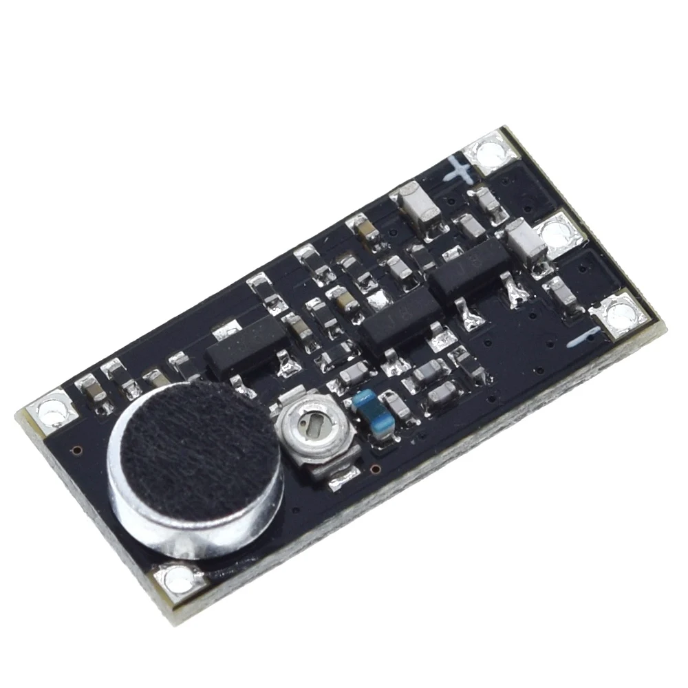 TZT 88-115MHz FM Wireless Microphone Surveillance Transmitter Module Board For Arduino Adjustable Capacitor DC 2V 9V 9mA Voltage