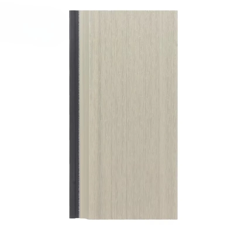 High quality exterior wall cladding waterproof facade decoration wood fireproof building siding WPC wall panel