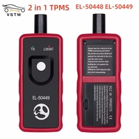 2 in 1 TPMS Tire Pressure Monitor Sensor Scanner El 50448 EL-50449 Tpms Activation Reset Tool OEC-T5 El 50449 TPMS Scanner 2024