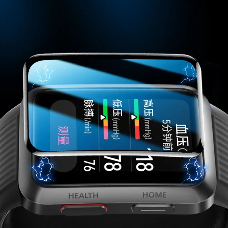 غطاء حماية شفاف بحافة ناعمة منحنية ثلاثية الأبعاد لساعة Huawei WATCH D Sport Smartband ملحقات حافظة حماية كاملة للشاشة