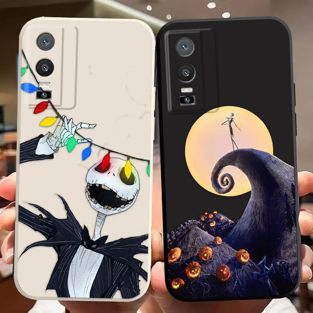 

The Nightmare Before Christmas Phone Case For VIVO Y04 Y15S Y16 Y17 Y19 Y19S Y21 Y22S Y28 Y29 Y35 Y36 Y50 Y51 Y72 Y76 Y100 Case