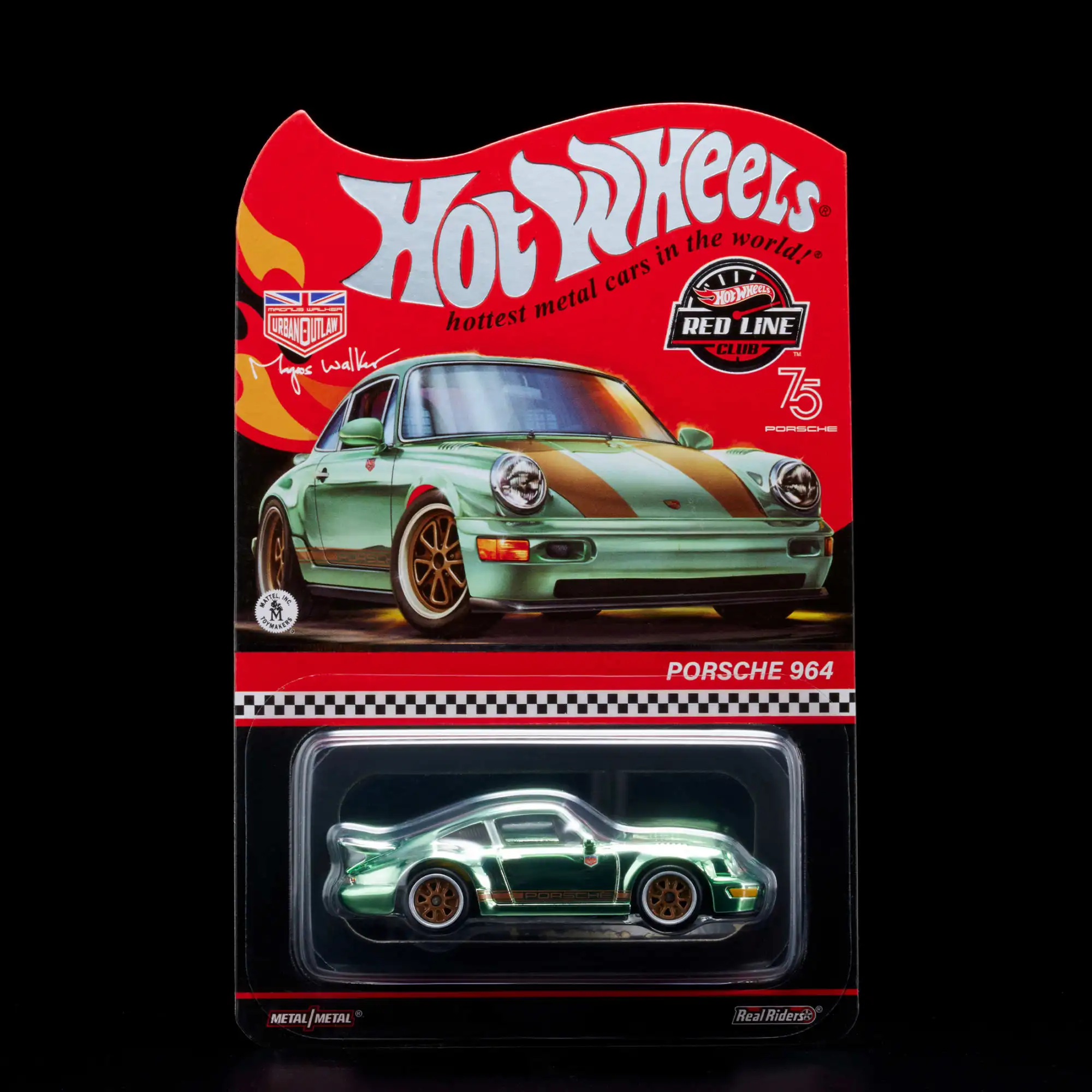 2023 Hot Wheels RLC Exclusive Magnus Walker Urban Outlaw Porsche 964   Limited Edition 1/64 Die-cast Model Cars